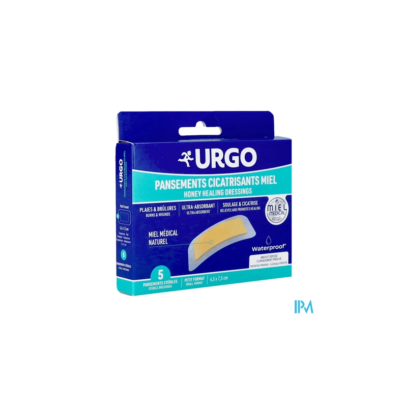 URGO PANSEMENT MIEL X5