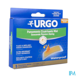 URGO PANSEMENT MIEL X5
