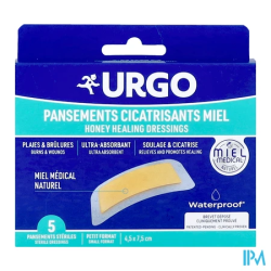 URGO PANSEMENT MIEL X5