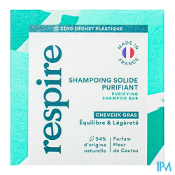 Respire shp solid chev gras 75g - La Grande Pharmacie
