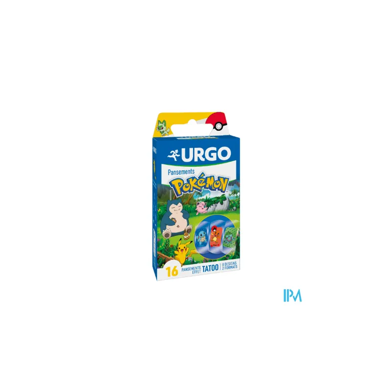 URGO PANS POKEMON TATOO 16