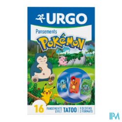 URGO PANS POKEMON TATOO 16