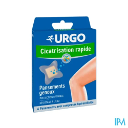 URGO CICATR RAPID PANS GENOU 6