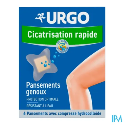 URGO CICATR RAPID PANS GENOU 6