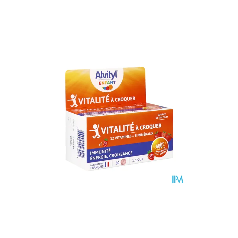 ALVITYL VITALITE CPR A CROQUER 30