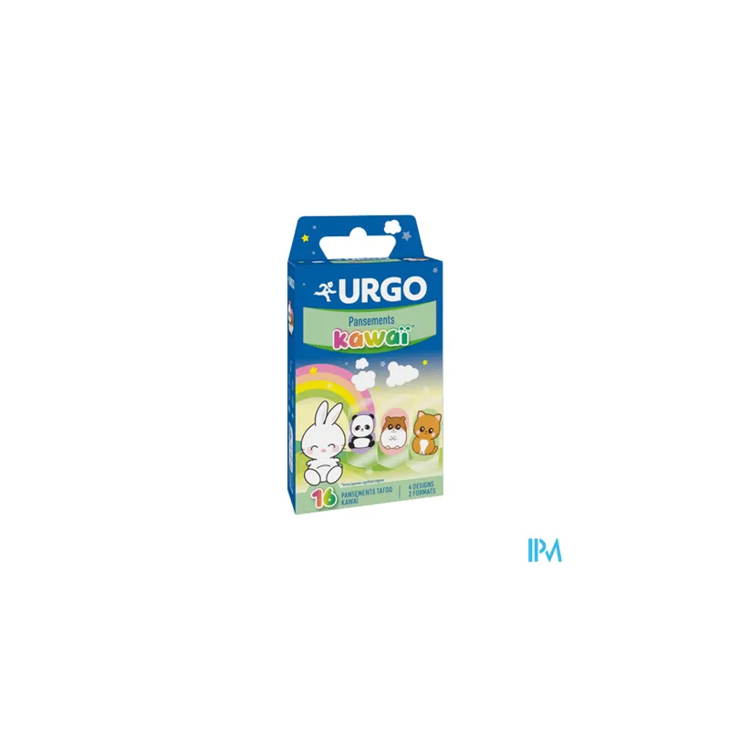 URGO PANSEMENT TATOO KAWAI X16