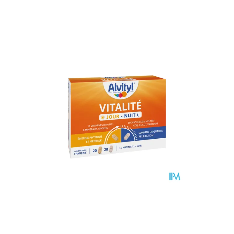 ALVITYL VITALITE JOUR NUIT CP20+20