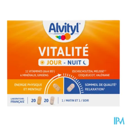 ALVITYL VITALITE JOUR NUIT CP20+20