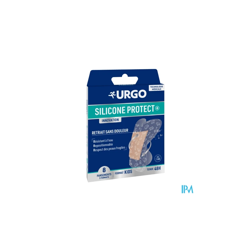 URGO PANS SILICONE PROTECT+ KIDS 8