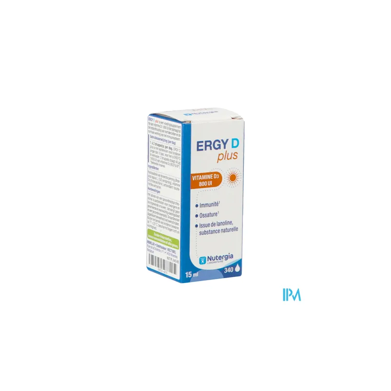 ERGY D PLUS COMPTE-GOUTTE 15ML