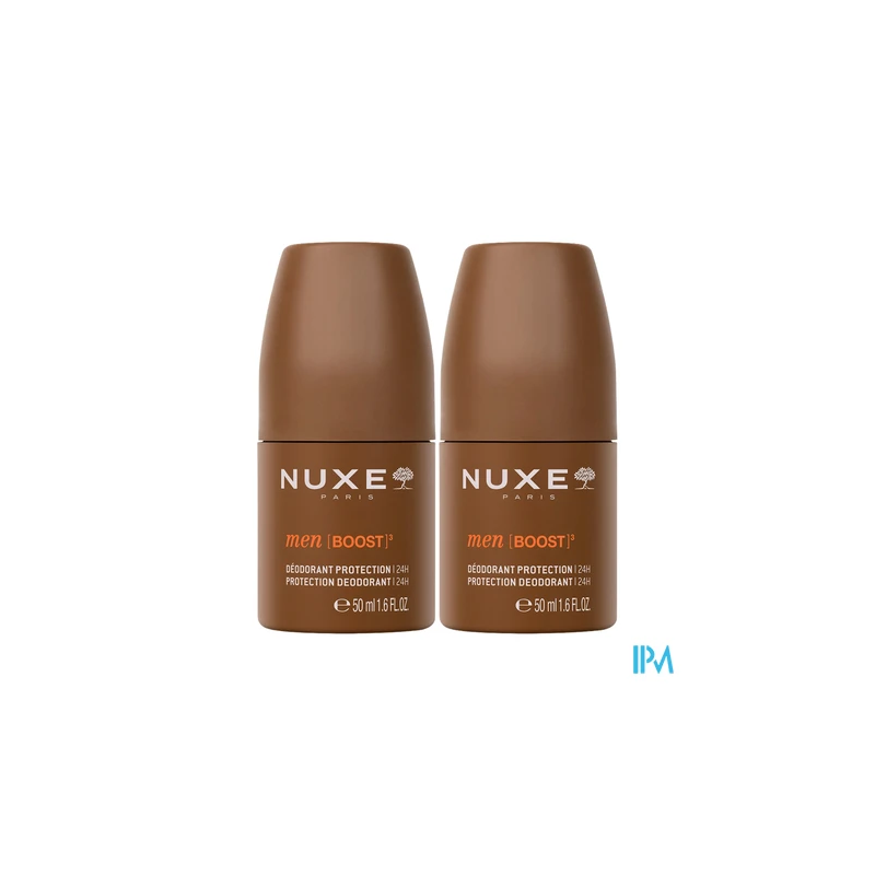 Nuxe men boost deo rollon 50mlx2 - La Grande Pharmacie