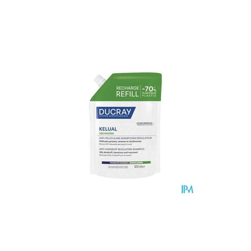 Squanorm sh pellic gras rech 400ml - La Grande Pharmacie
