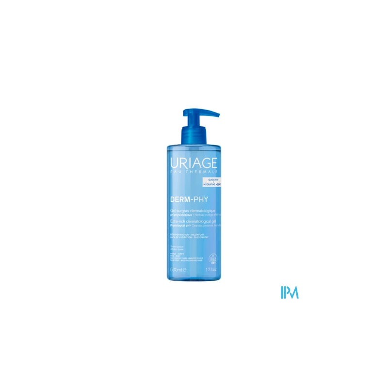 URIAGE DERM-PHY GEL SURGRAS 500ML