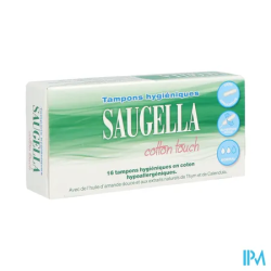 SAUGELLA COT TOUCH TAMP NORMAL 16