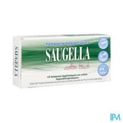 SAUGELLA COT TOUCH TAMP NORMAL 16