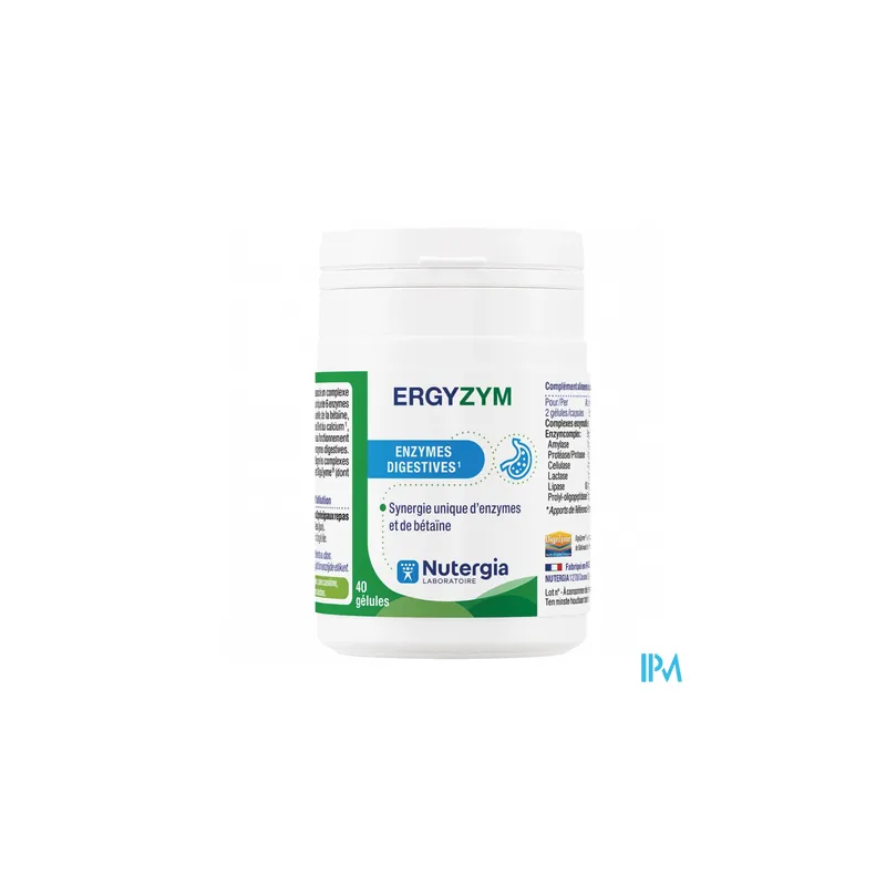 ERGYZYM GELULE 40