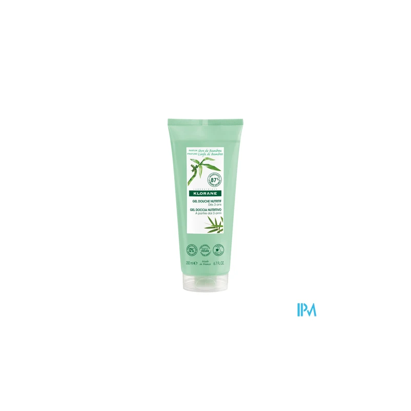 Klorane gel dch seve bambou200ml - La Grande Pharmacie