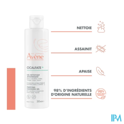 Avene cicalfate gel net assai200ml - La Grande Pharmacie