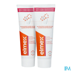 Elmex dent a carie pro 75ml x2 - La Grande Pharmacie