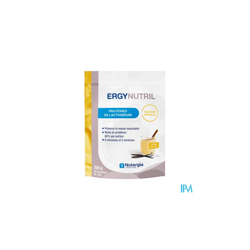 ERGYNUTRIL VANILLE DOYPACK 300G