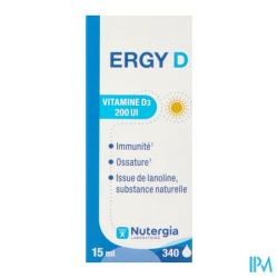 ERGY D 200UI GTTE BUV 15ML