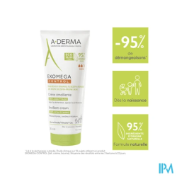A derma exomega cont cr emol 200ml - La Grande Pharmacie