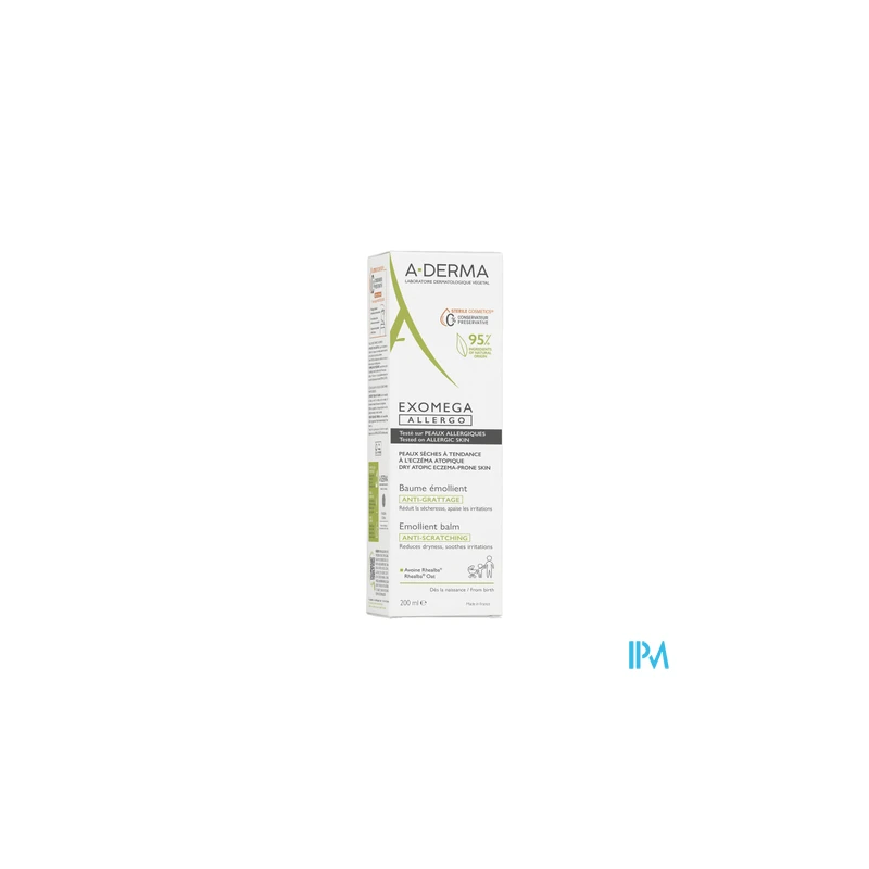 A derma exomega allergo 200ml - La Grande Pharmacie