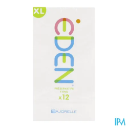PRESERV EDEN LUBRIFIE FIN XL 12