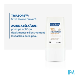 Melascreen uv 50 flu a tach 50ml - La Grande Pharmacie