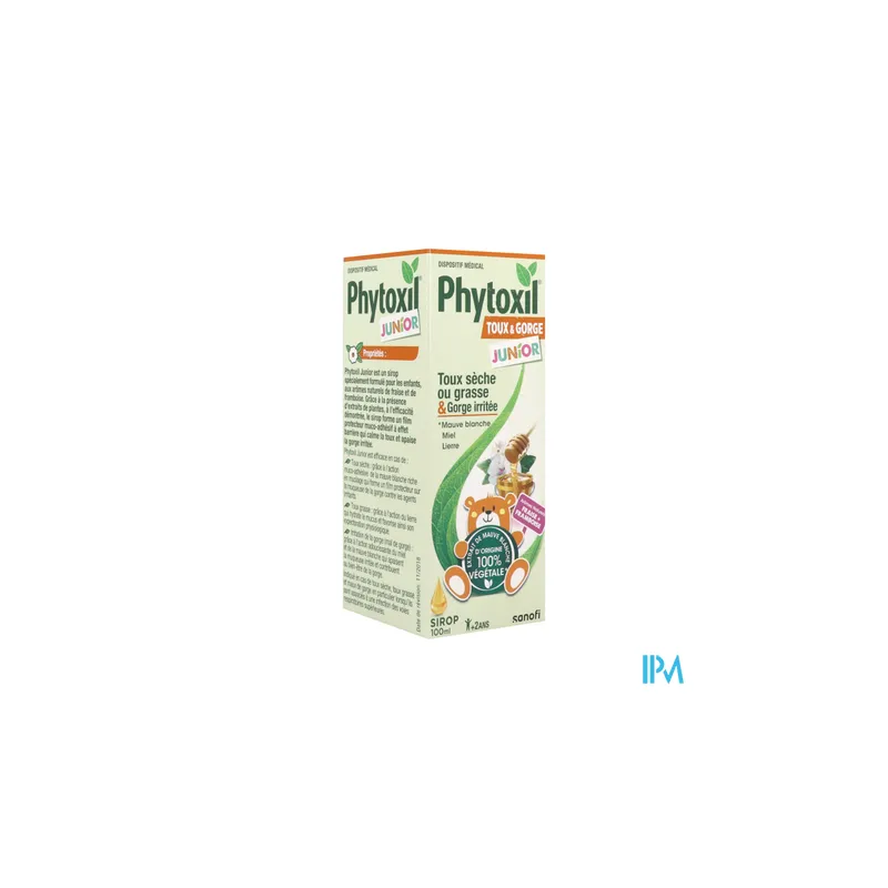 PHYTOXIL TOUX SUCRE JUNIOR SP100ML