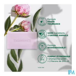 Klorane sh solide pivoine bio 80g - La Grande Pharmacie
