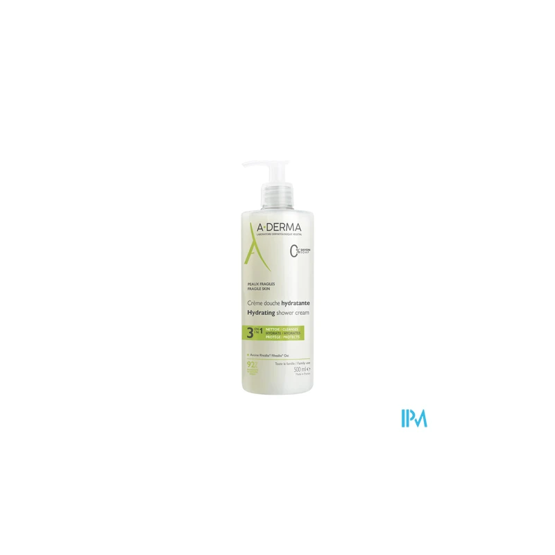 A derma cr dch hydratante 500ml - La Grande Pharmacie