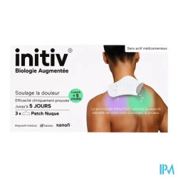 INITIV PATCH NUQUE X3