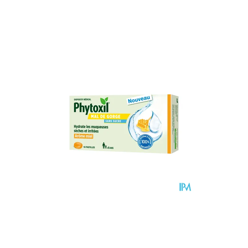 PHYTOXIL GORGE IRRITEE MIEL 16