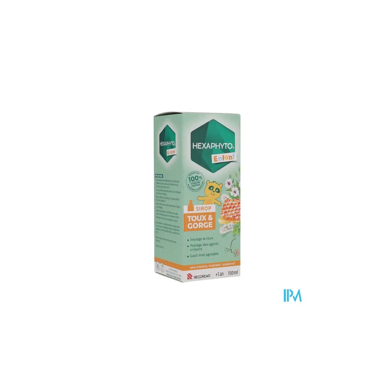 HEXAPHYTO SIROP TOU/GORG ENF 150ML
