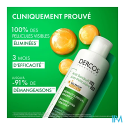 Dercos ds sh a pel gras norm 200ml - La Grande Pharmacie