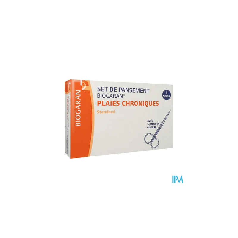 BIOGARAN SET PANS PLAIE STD 5