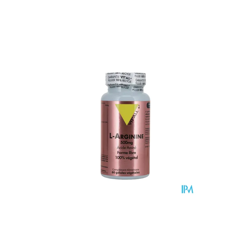 VIT ALL+ L ARGININE 500MG GELUL 60
