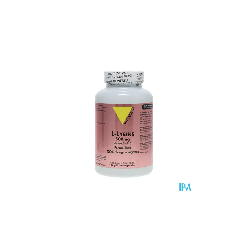 VIT ALL+ L LYSINE 500MG GELUL 120