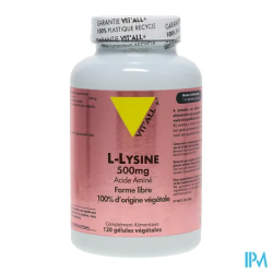 VIT ALL+ L LYSINE 500MG GELUL 120