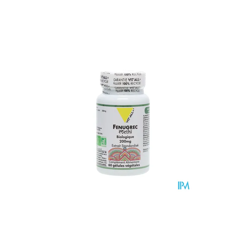 VIT ALL+ FENUGREC 200MG GELUL 60
