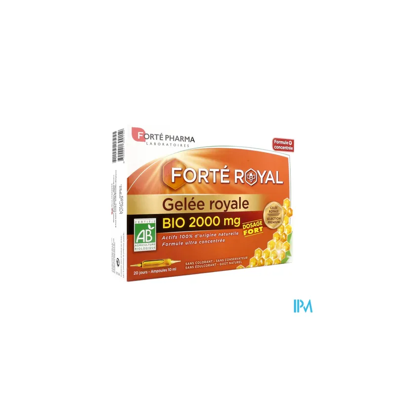 FORTE GELEE ROYAL BIO 2000MG AMP20