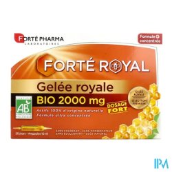 FORTE GELEE ROYAL BIO 2000MG AMP20