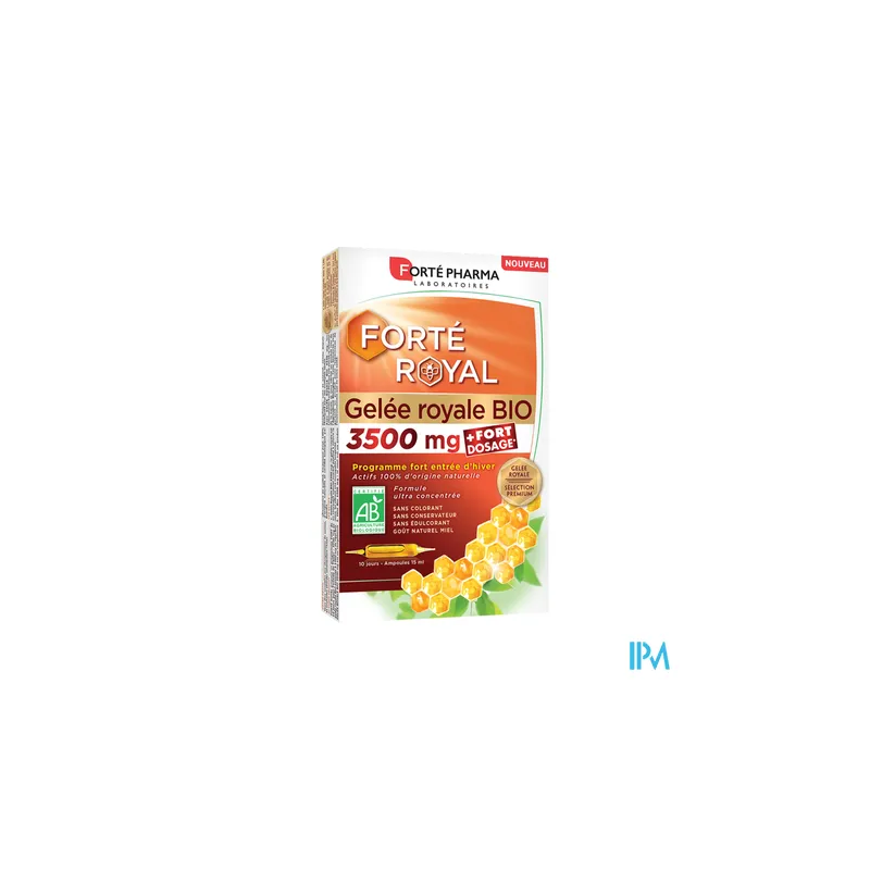 FORTE GELEE ROYALE BIO3500MG AMP10