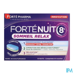 FORTENUIT 8H SOMMEIL RELAX CPR 15