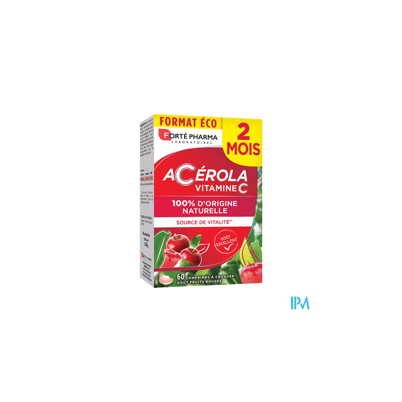 ACEROLA FORTE PHARMA CPR CROQ 60