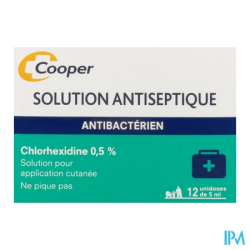 Chlorhexidine sol0 5p100 dos12 - La Grande Pharmacie