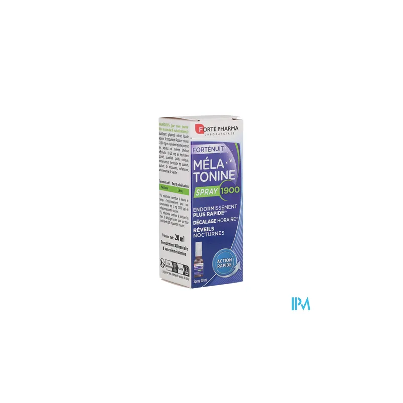 FORTENUIT MELATONINE 1900 SPR 20ML