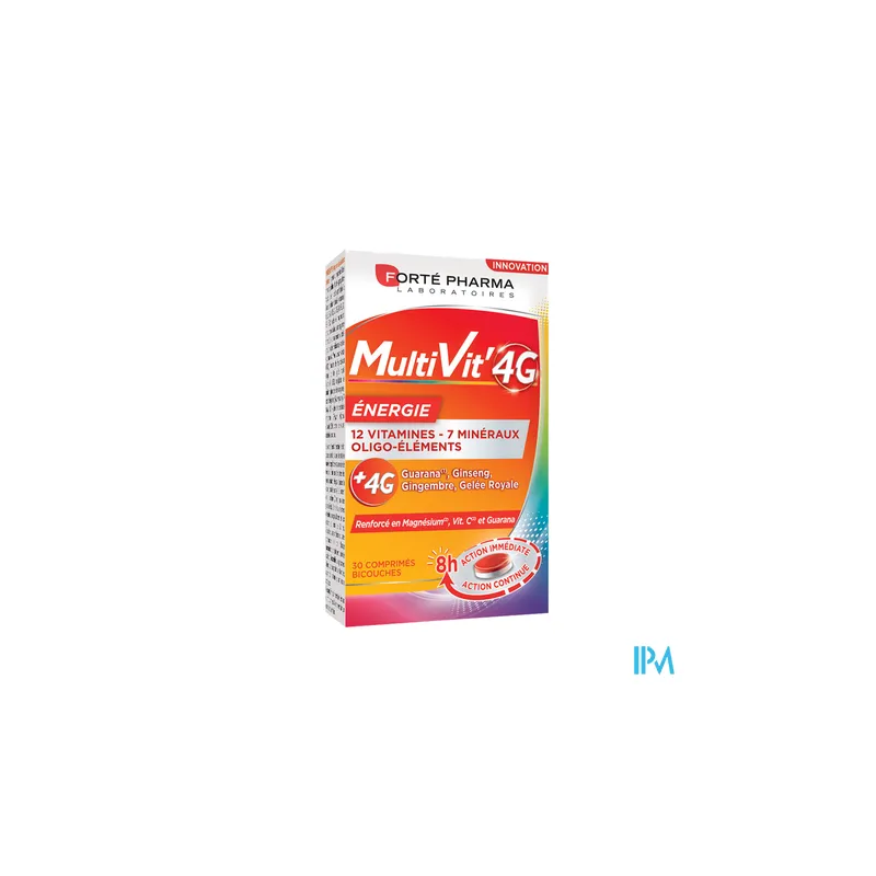 MULTIVIT'4G ENERGIE CPR 30