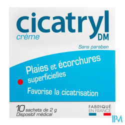 Cicatryl dm cr sach 2g 10 - La Grande Pharmacie